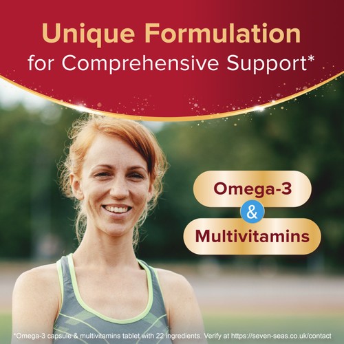 Seven Seas Omega-3 & Multivitamins Woman