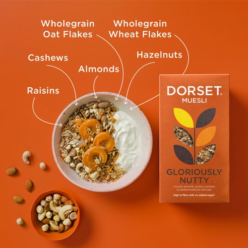 Dorset Cereals Gloriously Nutty Muesli Breakfast Cereal