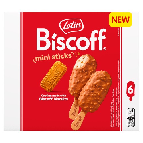 Lotus Biscoff Mini Ice Cream Stick
