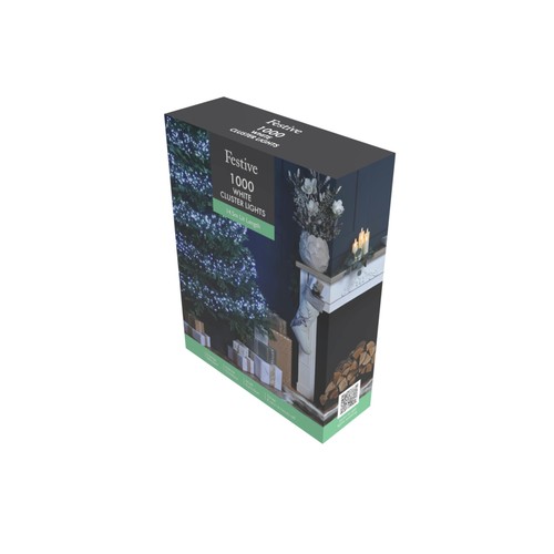 1000 Multifunction Cluster Lights White
