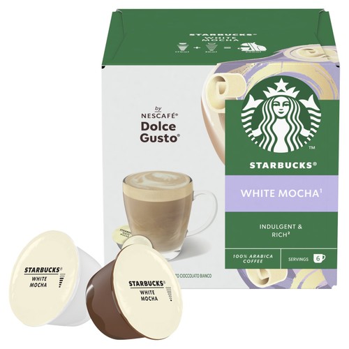 Starbucks by Nescafe Dolce Gusto White Mocha 6 Drinks