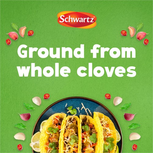 Schwartz Garlic Granules Jar