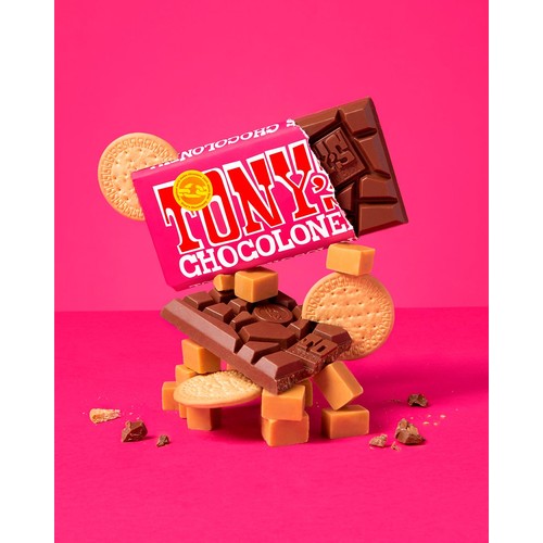 Tony's Chocolonely Milk Caramel Biscuit