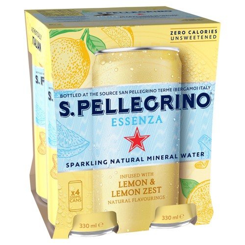 San Pellegrino Essenza Sparkling Water Lemon