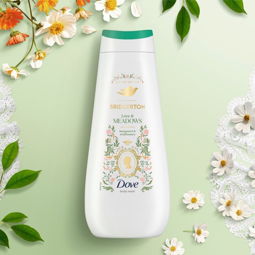 Dove Bridgerton Love & Meadows Advanced Shower Gel