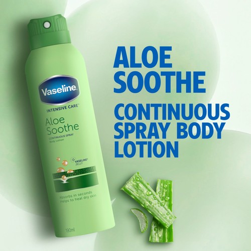 Vaseline Intensive Care Aloe Soothe Spray Moisturiser