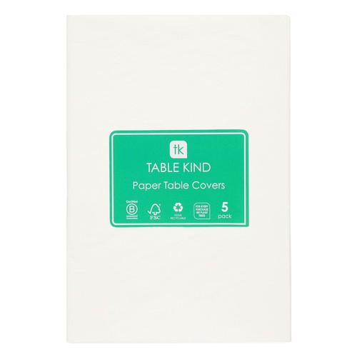 Talking Tables Kind White Table Cover