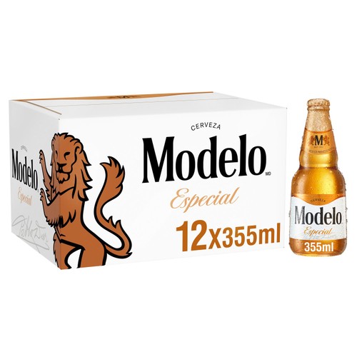 Modelo Especial Mexican Lager Beer Bottles