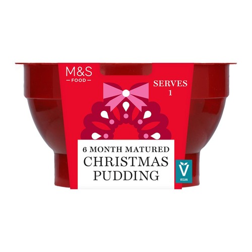M&S Mini Christmas Pudding 6 Month Matured