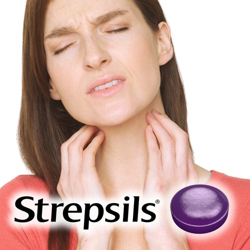 Strepsils Extra Blackcurrent Sore Throat Lozenges