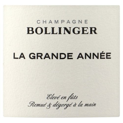 Bollinger La Grande Annee 2015