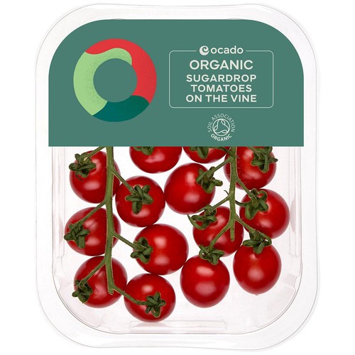 Ocado Organic British Sugardrop Tomatoes