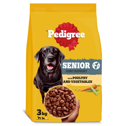 Pedigree Complete Senior Dry Dog Food Poultry & Vegetables