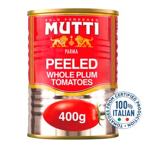 Mutti Organic Peeled Plum Italian Tomatoes 