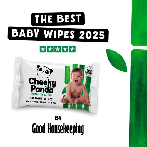 The Cheeky Panda Biodegradable Bamboo Baby Wipes