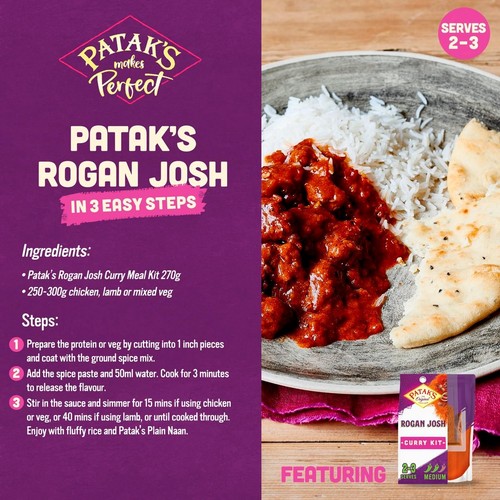 Patak's Rogan Josh Curry Kit