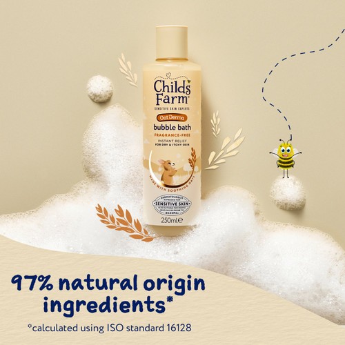 Childs Farm OatDerma Bubble Bath Fragrance-Free
