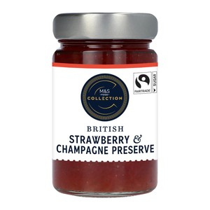 British Strawberry & Champagne Preserve