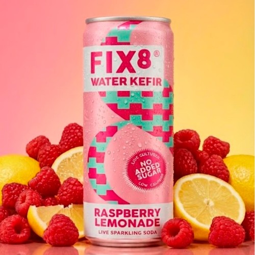 Fix8 Water Kefir Raspberry Lemonade
