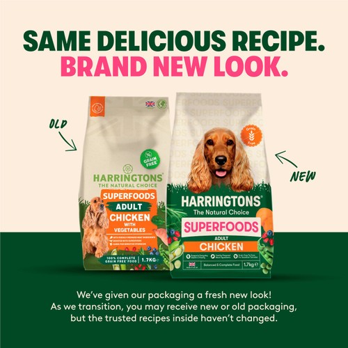 Harringtons Grain Free Superfoods Chicken Dry Dog Food