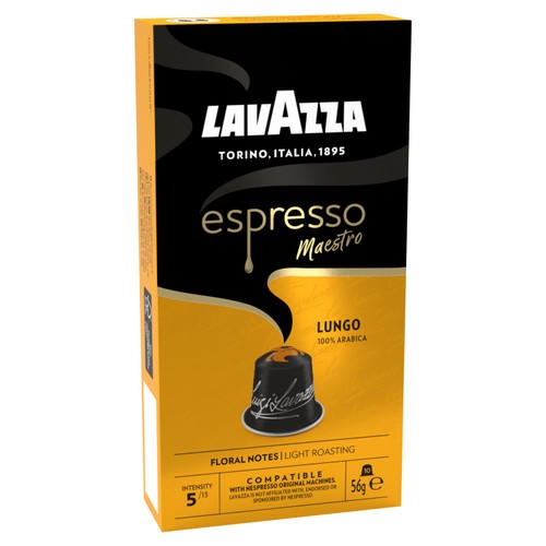 Lavazza Espresso Lungo Aluminium Nespresso Compatible Capsules