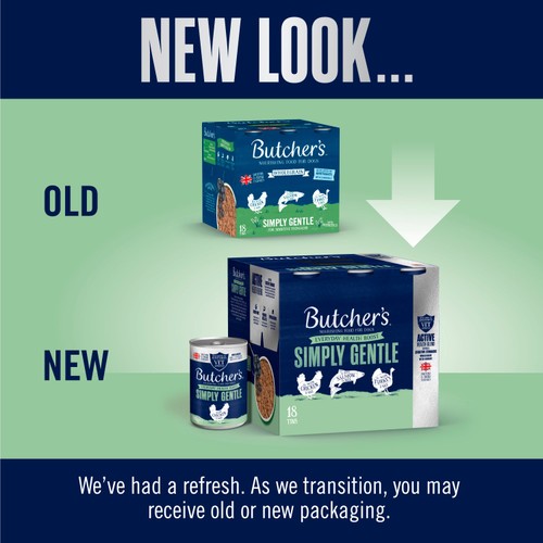 Butcher's Simply Gentle Loaf Dog Food Tins