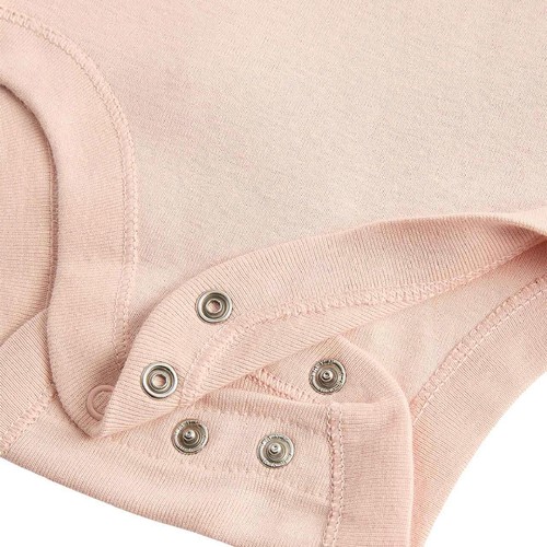 M&S Short Sleeve Plain Bodysuits, 2-3 Years, Blush