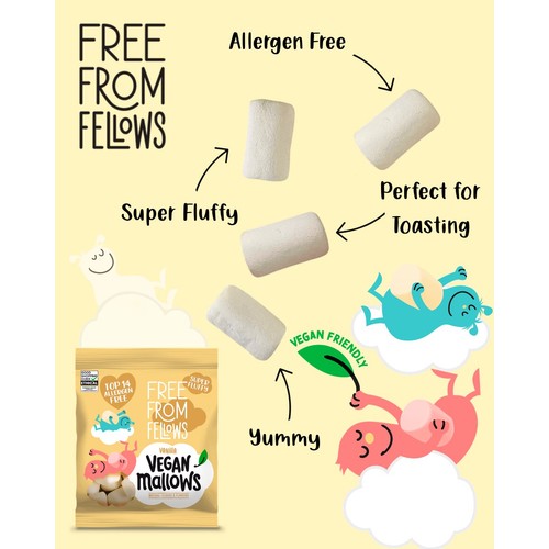 Free From Fellows Vegan Vanilla mallow