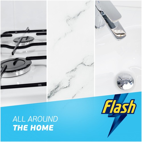 Flash Multipurpose Cleaning Spray With Bicarbonate