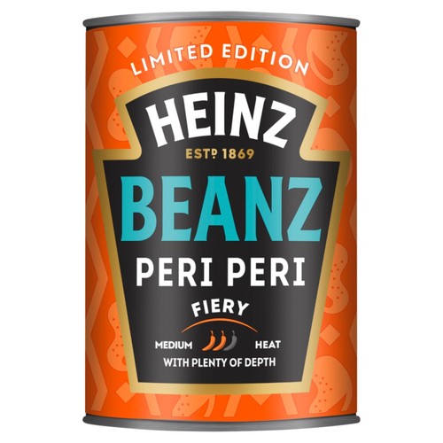 Heinz Tinned Baked Beans Peri Peri