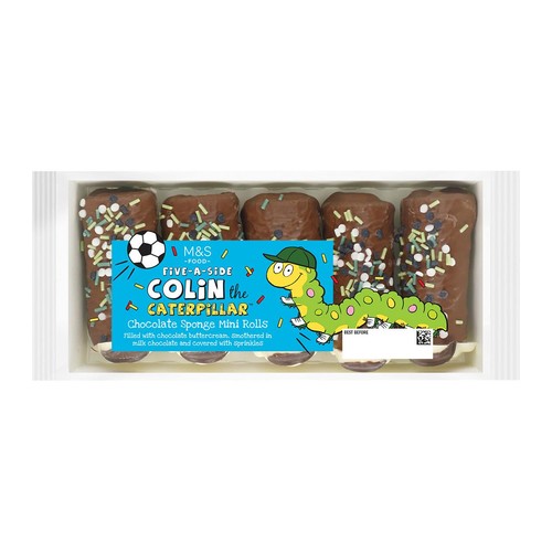 M&S Five-a-Side Colin the Caterpillar