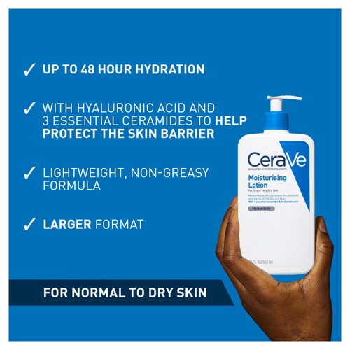 CeraVe Moisturising Lotion with Ceramides for Dry to Very Dry Skin