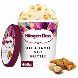 Haagen-Dazs Macadamia Nut Brittle Ice Cream Sticks