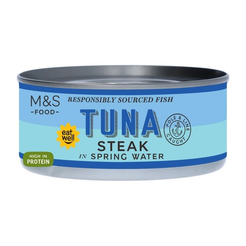 M&S Tuna Steak in Spring Water