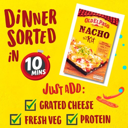 Old El Paso Mexican Original Cheesy Baked Nacho Kit