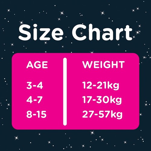 DryNites 4-7yrs Girl Mega Pack
