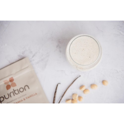Purition Macadamia & Vanilla Wholefood Nutrition Powder 