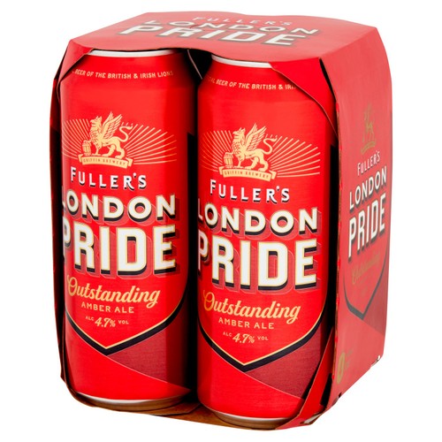Fuller's London Pride Amber Ale Beer Lager Cans