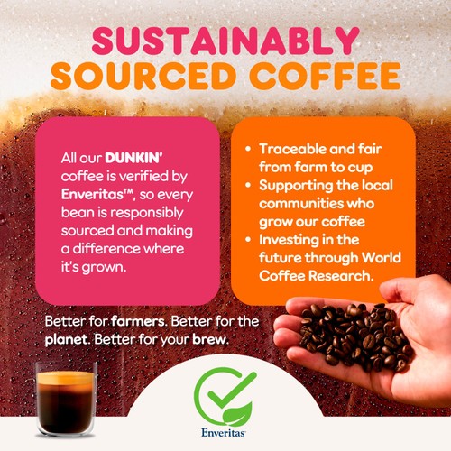 Dunkin Original Blend Nespresso Compatible Coffee Pods