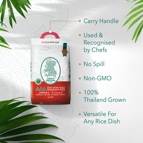 Green Dragon Thai Hom Mali Fragrant Jasmine Rice