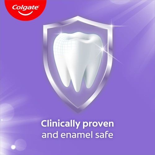 Colgate Advanced White Purple Teeth Whitening Toothpaste
