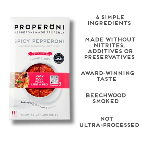 Properoni Spicy Sliced Pepperoni
