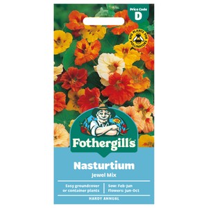 Mr Fothergill's Nasturtium Jewel Mix