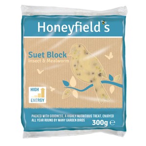 Honeyfield's Mealworm and Insect Suet Treat for Wild Birds