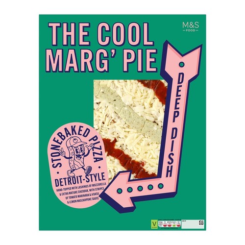 M&S The Cool Marg' Pie Detroit-Style Pizza