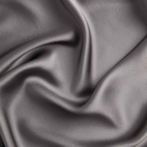 M&S Silk Pillowcase, Charcoal
