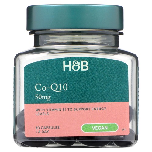Holland & Barrett Co-Q10 50mg Soft Gel Capsules