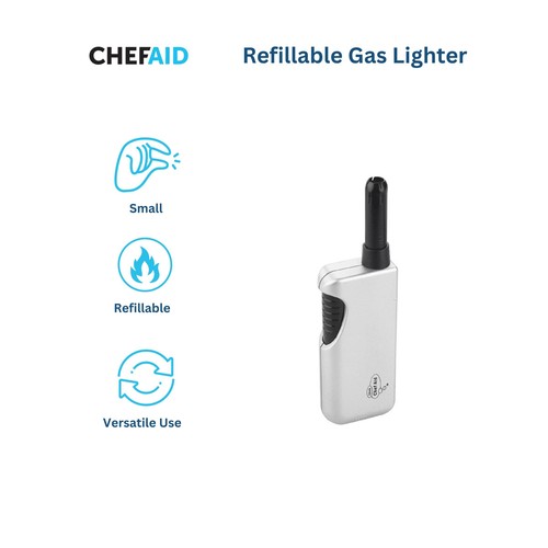 Chef Aid Refillable Gas Lighter Small