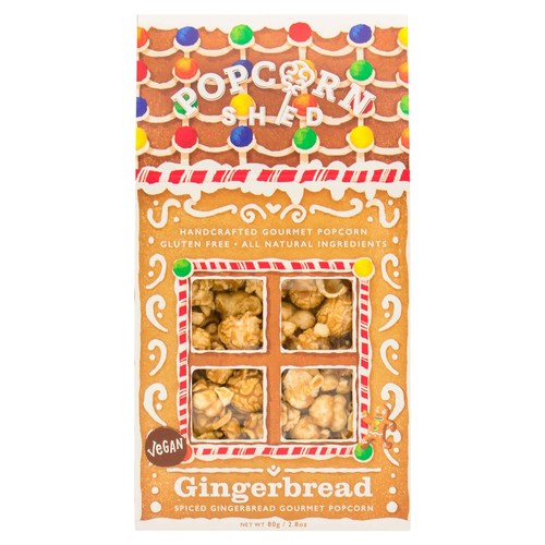 Popcorn Shed Gingerbread Gourmet Popcorn