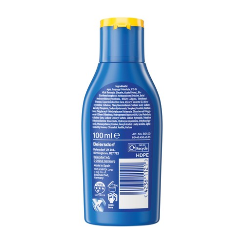 NIVEA SUN Protect & Moisture SPF 30 Sun Lotion Travel Size